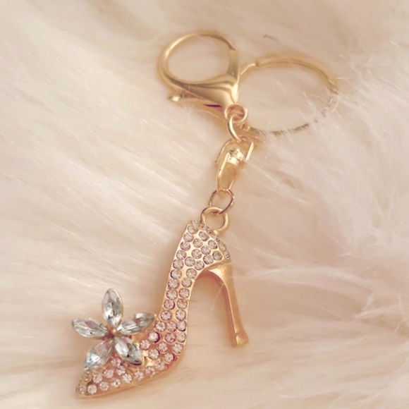 New! Bling Stiletto Purse Charm or Keychain - Picture 14 of 16